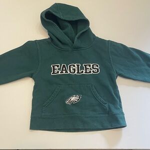 Eagles Kids Green Hoodie